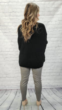 Load image into Gallery viewer, Diamond Knit VNeck Sweater