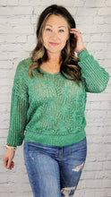 Load image into Gallery viewer, Bella Lurex Sweater