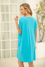 Load image into Gallery viewer, Bamboo T-Shirt Dress with pockets