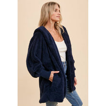 Load image into Gallery viewer, Dreamy Soft Plush Hooded Cardigan
