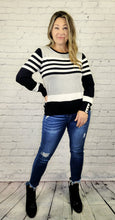 Load image into Gallery viewer, The Hamptons Sweater with Button Detail
