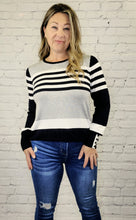 Load image into Gallery viewer, The Hamptons Sweater with Button Detail
