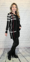 Load image into Gallery viewer, Timeless in Plaid Cardigan
