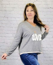 Load image into Gallery viewer, Love V-Neck Sweater
