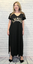 Load image into Gallery viewer, Amour Maxi Tshirt Dress
