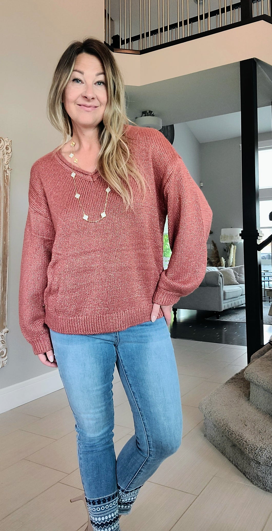 Sugar + Spice Sweater