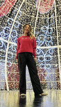 Load image into Gallery viewer, Embroidered Bows Sweatshirt
