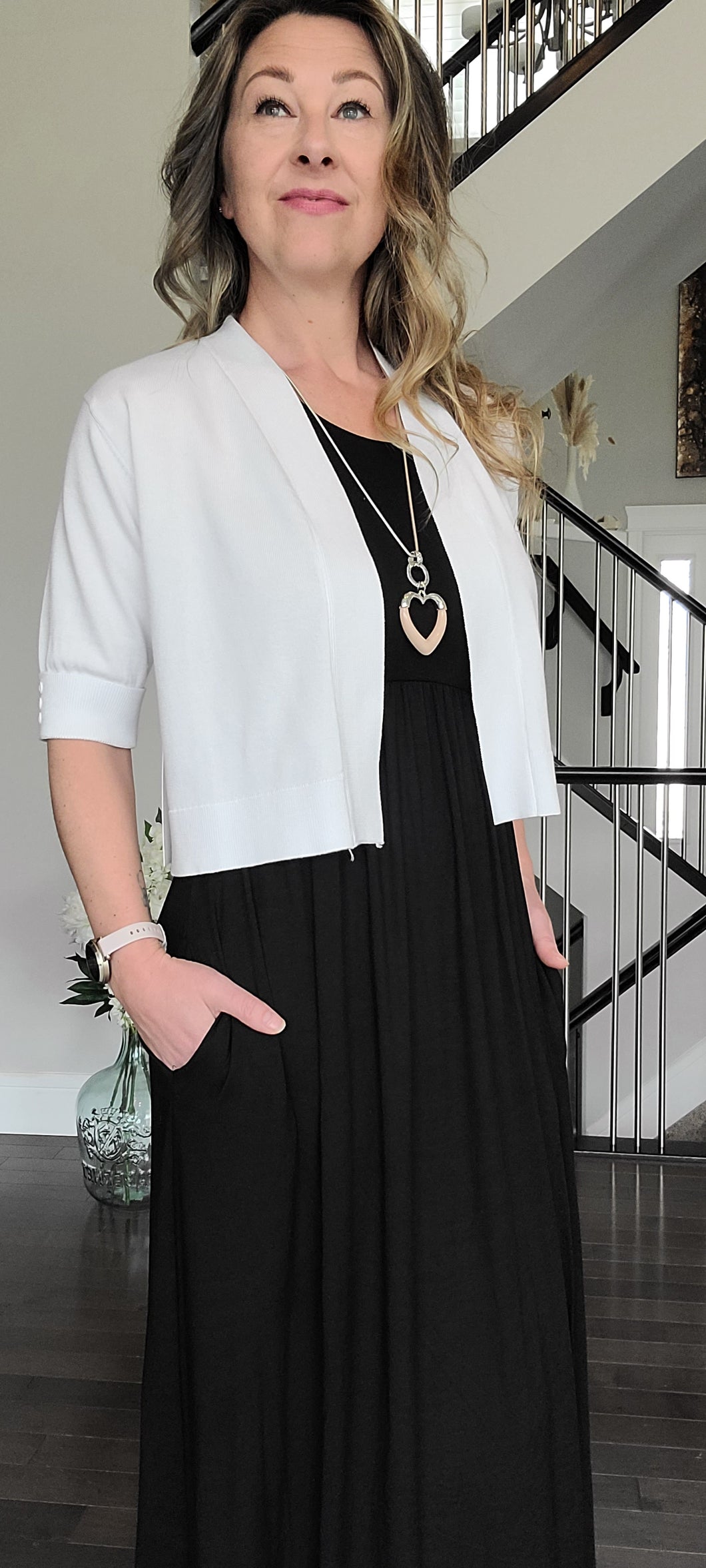 Little White Cardigan