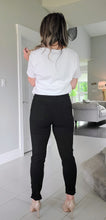 Load image into Gallery viewer, Noir Daisy Joggers
