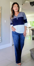 Load image into Gallery viewer, Oh-So-Soft Navy Henley
