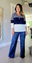 Load image into Gallery viewer, Oh-So-Soft Navy Henley
