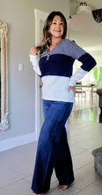 Load image into Gallery viewer, Oh-So-Soft Navy Henley
