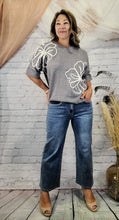 Load image into Gallery viewer, Flowers + Pearls Knit Sweater

