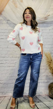 Load image into Gallery viewer, Pink Hearts Sweater 💕
