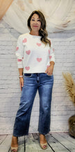 Load image into Gallery viewer, Pink Hearts Sweater 💕
