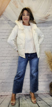 Load image into Gallery viewer, French Vanilla Quilted Puffer Vest
