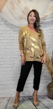 Load image into Gallery viewer, Champagne + Cashmere Knit Sweater
