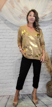 Load image into Gallery viewer, Champagne + Cashmere Knit Sweater
