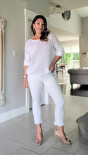 Load image into Gallery viewer, Heart On My Sleeve Crochet Sweater
