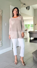 Load image into Gallery viewer, Heart On My Sleeve Crochet Sweater
