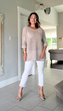 Load image into Gallery viewer, Heart On My Sleeve Crochet Sweater
