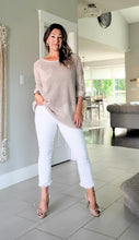 Load image into Gallery viewer, Heart On My Sleeve Crochet Sweater
