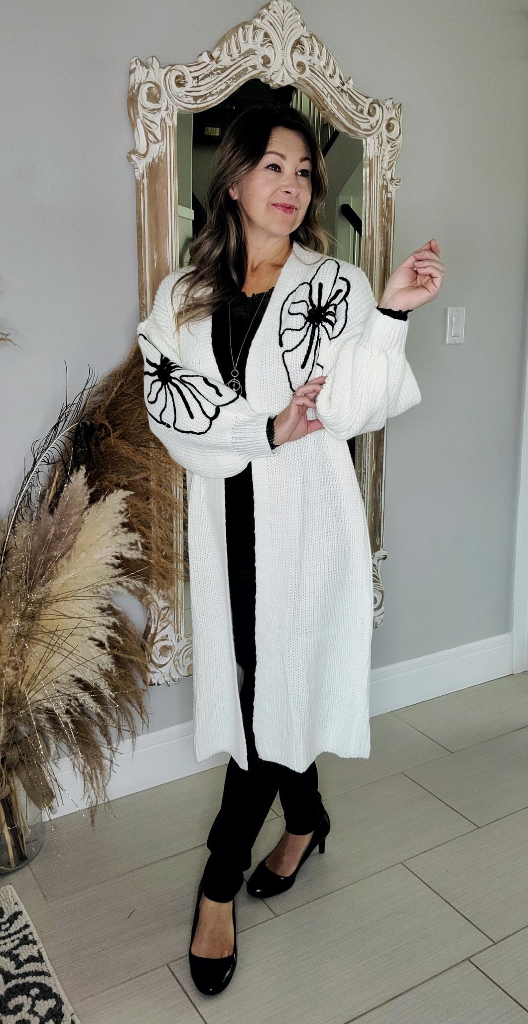 Silhouette Bloom Cardigan