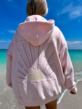 Load image into Gallery viewer, Sunset Rays Zip-Up Hoody
