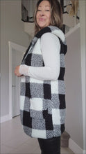 Load and play video in Gallery viewer, Plaid Reversible Vest
