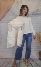 Load and play video in Gallery viewer, French Vanilla Quilted Puffer Vest
