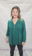 Load and play video in Gallery viewer, Bamboo Zip Tunic
