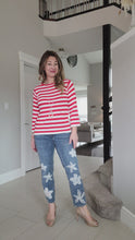 Load and play video in Gallery viewer, Jackie&#39;s Breton Sweater
