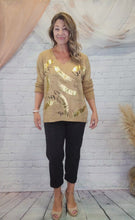 Load and play video in Gallery viewer, Champagne + Cashmere Knit Sweater
