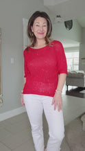 Load and play video in Gallery viewer, Scarlet Spark Sweater
