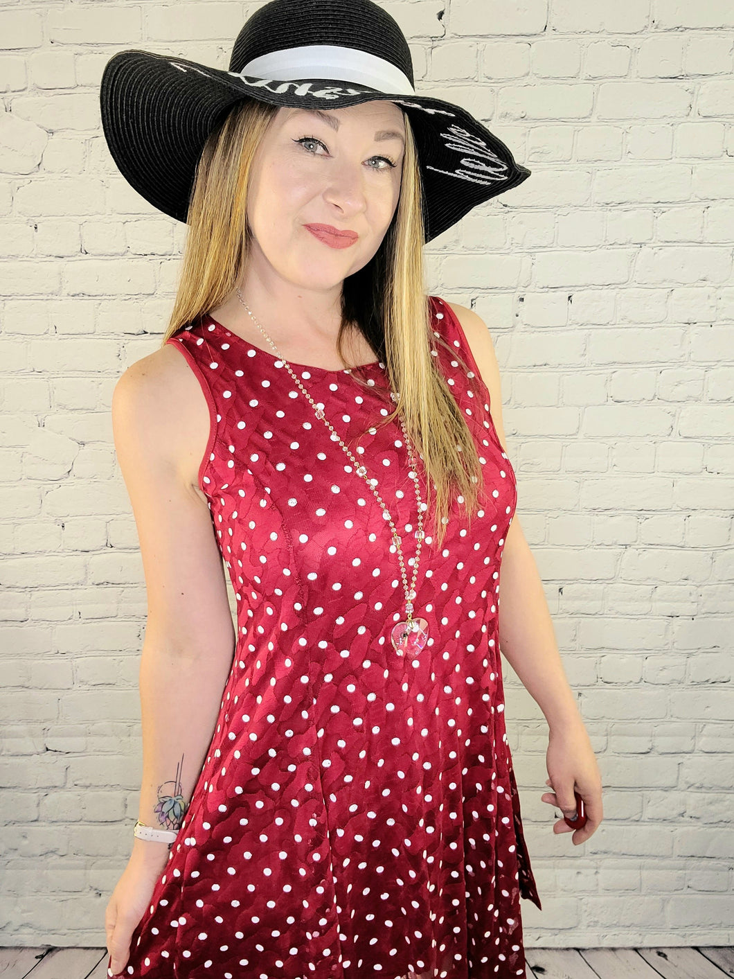 Red Polka Dot Dress