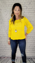 Load image into Gallery viewer, Marigold Knit Sweater
