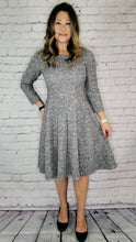 Load image into Gallery viewer, Soft knit a-line midi dress
