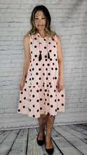 Load image into Gallery viewer, Tiered Polka Dot Dress
