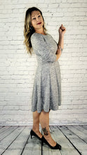 Load image into Gallery viewer, Soft knit a-line midi dress
