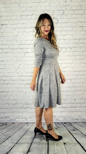 Load image into Gallery viewer, Soft knit a-line midi dress
