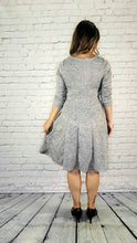 Load image into Gallery viewer, Soft knit a-line midi dress
