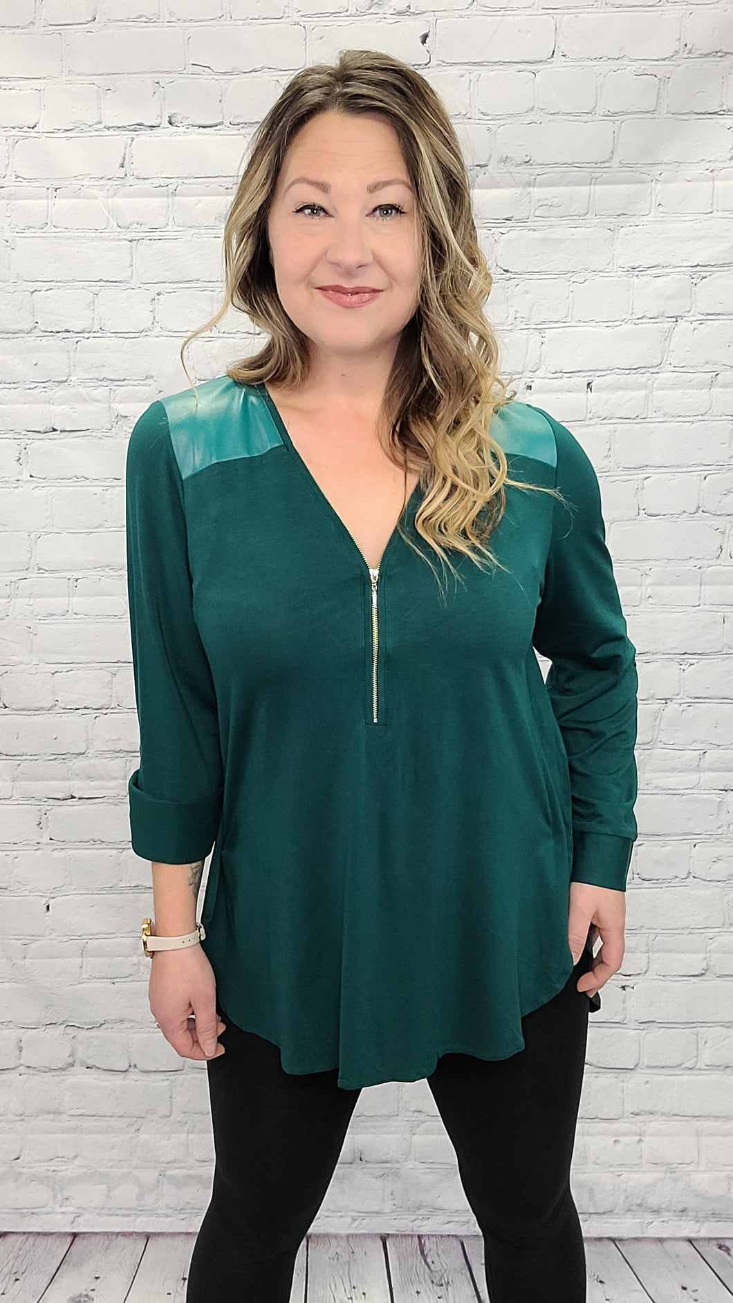 Bamboo Zip Tunic