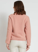 Load image into Gallery viewer, Reversible Sherpa &amp; Fleece Zip-Up
